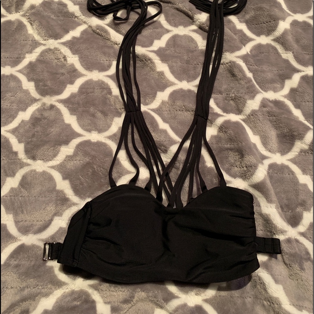 Xhilaration bathing suit top// Xs black